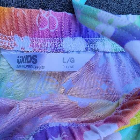 UKids Girls Colorful Romper - Picture 3 of 4